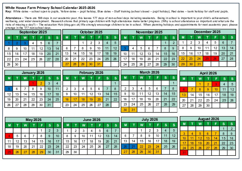 School term dates and holidays 2025 2026